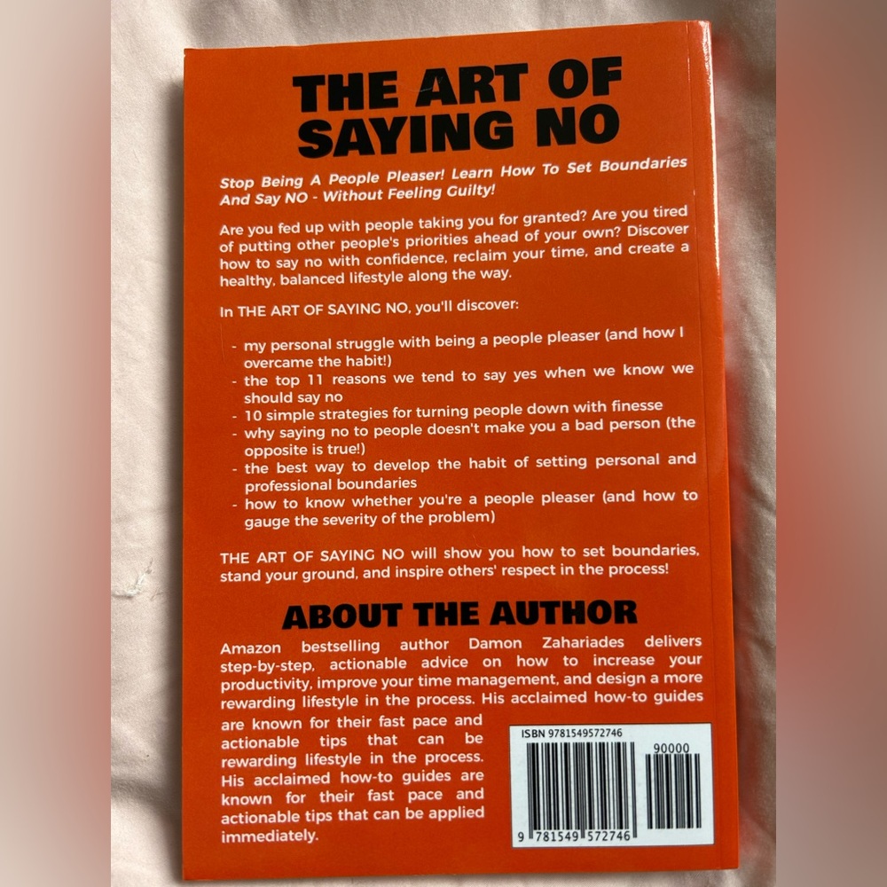 The Art of Saying No Book - Picture 2 of 3